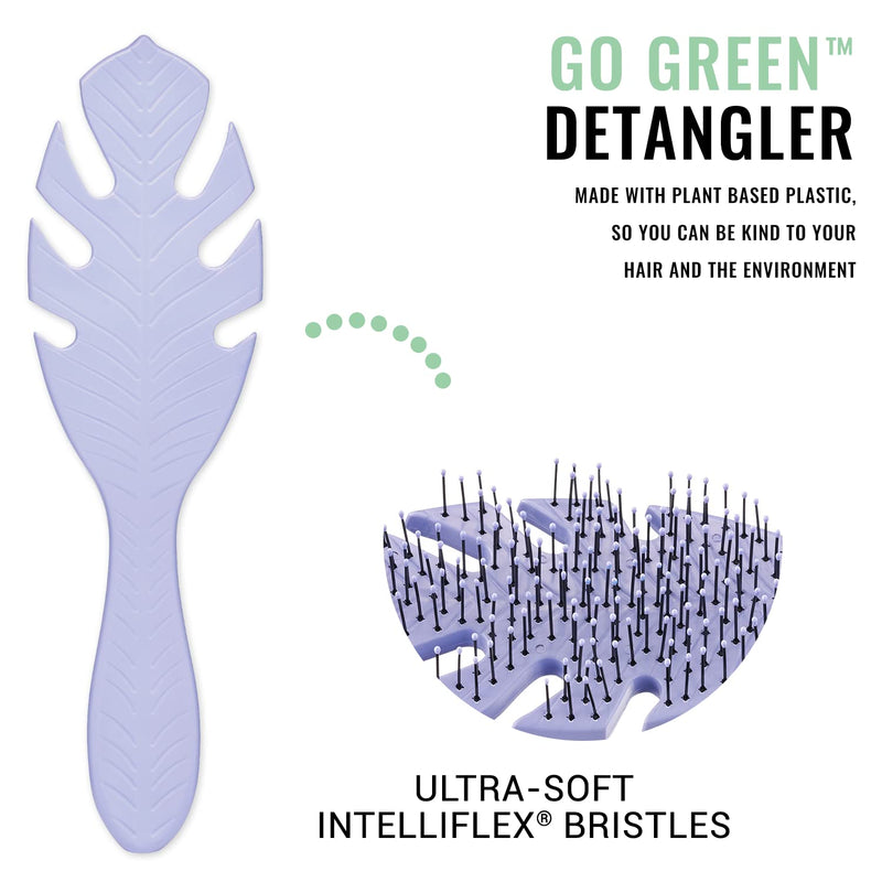 [Australia] - Wet Brush Go Green Detangler Brush By For Unisex - 1 Pc Hair Brush Lavender 