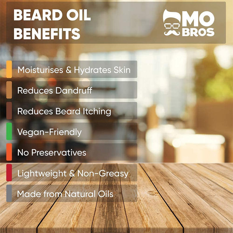 [Australia] - Beard Oil 100ml | Vanilla & Mango | Beard Care for Men | Softens, Hydrate & Conditions Facial Hair | Promotes Growth, Reduces Dryness & Itching | Contains Natural & Premium Ingredients Argan, Jojoba, Sweet Almond & Grapeseed Oil 