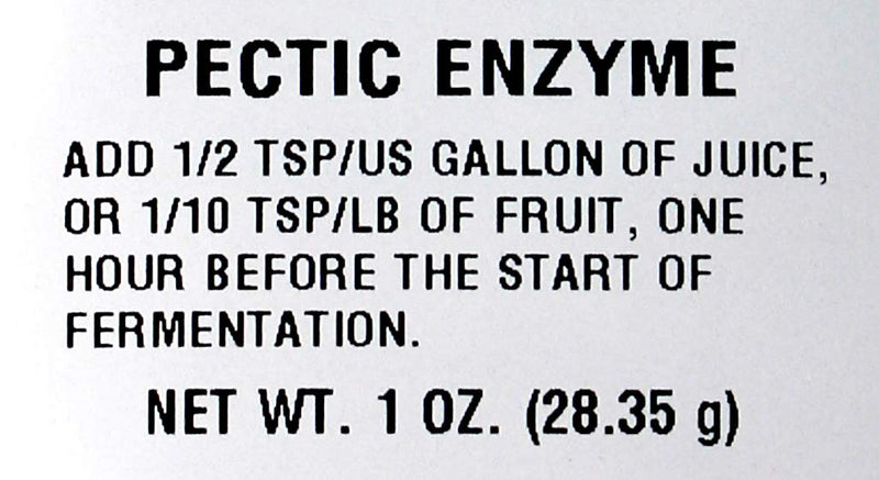 [Australia] - Pectic Enzyme (Powder) - 1 oz. 