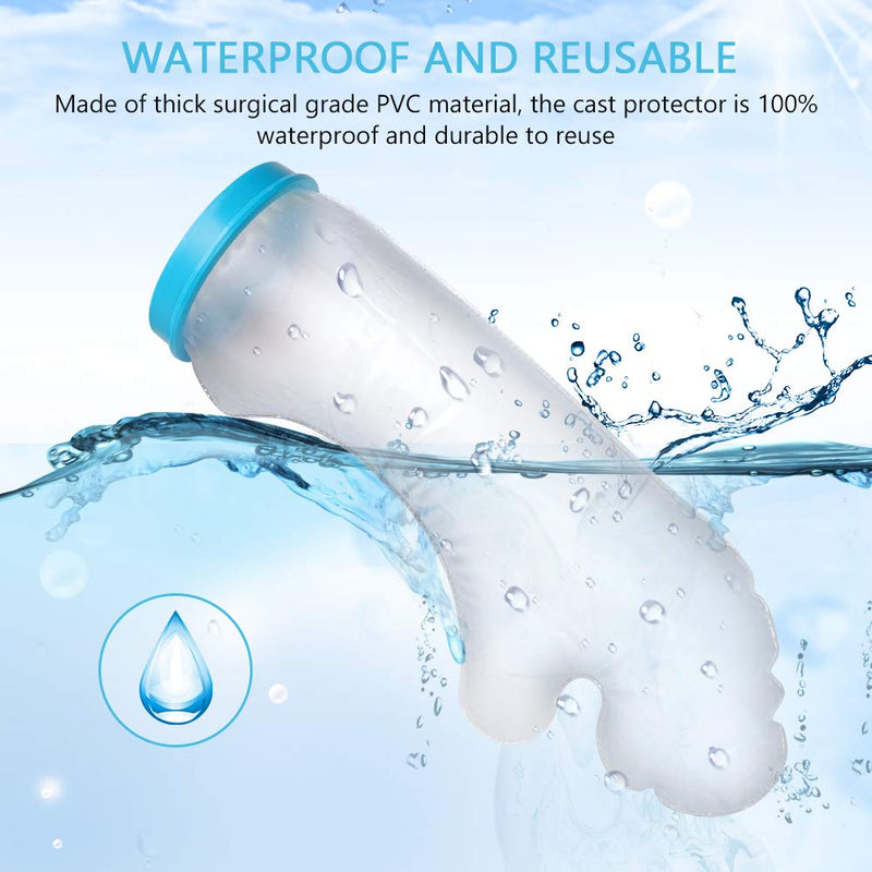 [Australia] - Waterproof Cast Cover Adult Short Arm, Reusable Cast Plaster Bandage Protector, Dressing Cover for Shower Bath Adult Arm 