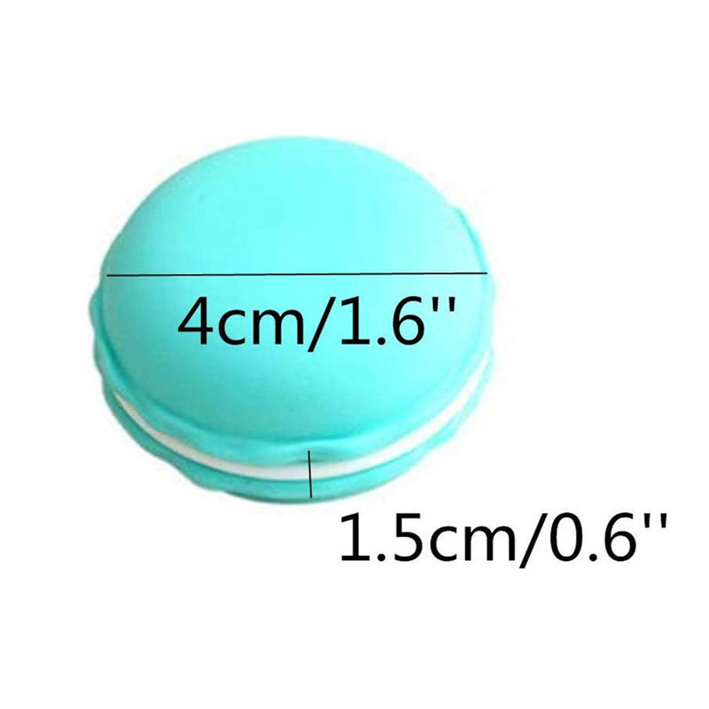 [Australia] - HAN SHENG 30 Pcs Cute Macaron Mini Storage Case Jewelry Box Case Container Earring Travel Organizer (Muliticolor) 