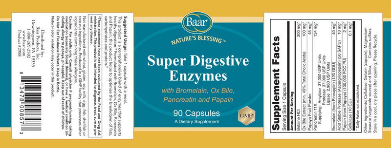 [Australia] - Super Digestive Enzymes, 90 Capsules 