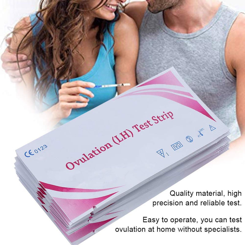 [Australia] - High Precision Ovulation Test Strip, 10 pcs individual package Ovulation Test Home Detection Sticks, Easy to Operate and Reliable Test 