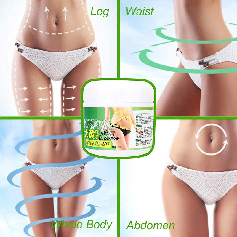 [Australia] - 300g Cellulite Hot Cream, Fat Burner Slimming Cream Massage Anti-Cellulite Slimming Serum Fat Burner Massage Cream for Whole Body Weight Loss Slim Extreme Firming Abdomen 