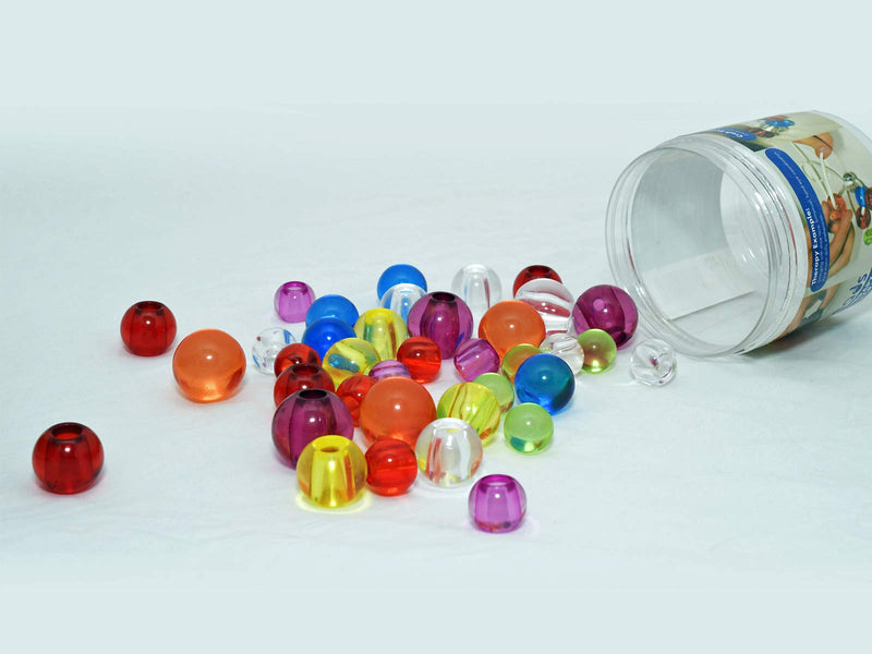 [Australia] - Beautiful Large Translucent Acrylic Beads - for Crafts or Hand Therapy 