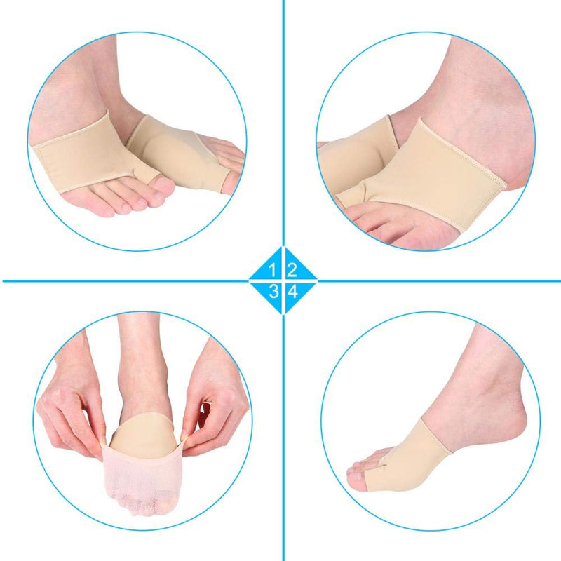 [Australia] - Bunion Corrector, 1 Pair Soft Breathable Bunion Brace Splint Bunion Relief Protector Sleeves for Bunion Protector Pain Relief 