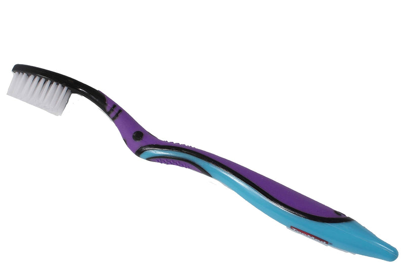 [Australia] - Top Med ETS Smokers Toothbrush Extra Hard (Color May Vary) 1 Pack 1 Count (Pack of 1) 