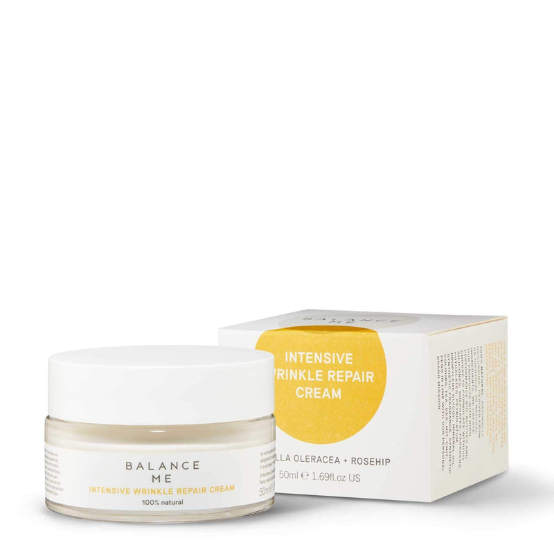 [Australia] - Balance Me Intensive Wrinkle Repair Cream ‚Äì Intensely Hydrates & Moisturises ‚Äì Anti-Ageing & Firming Face Moisturiser For All Skin Types ‚Äì 100% Natural ‚Äì Vegan & Cruelty Free ‚Äì Made‚ÄØIn‚ÄØUK ‚Äì 50ml 