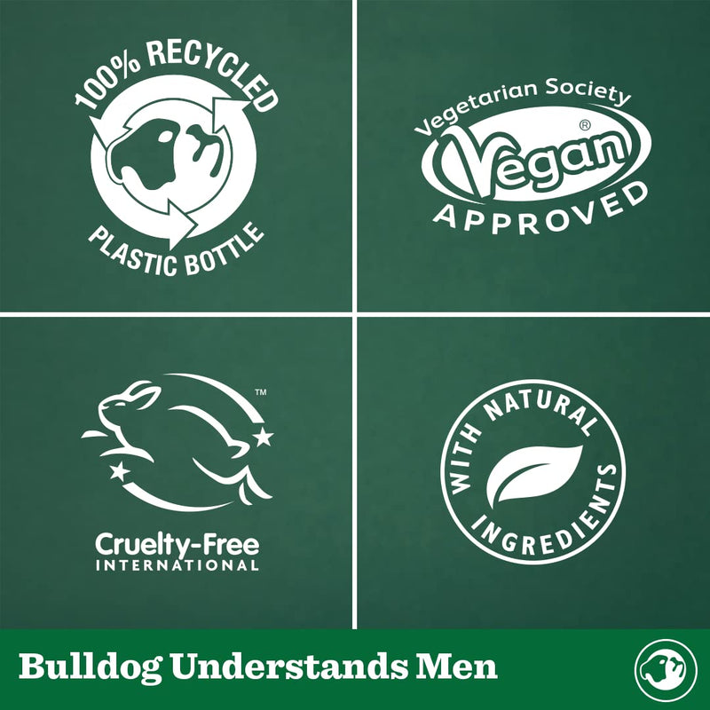 [Australia] - Bulldog Mens Skincare and Grooming Original 2-in-1 Beard Shampoo and Conditioner, 200ml, 1-Pack 