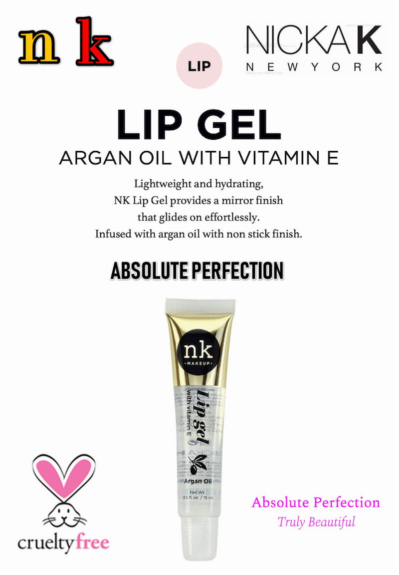 [Australia] - 5 Flavors NK Hydrating Lip Gel Rosehip Argan Oil Mint Aloe Clear Moisturizing Clear Gloss 