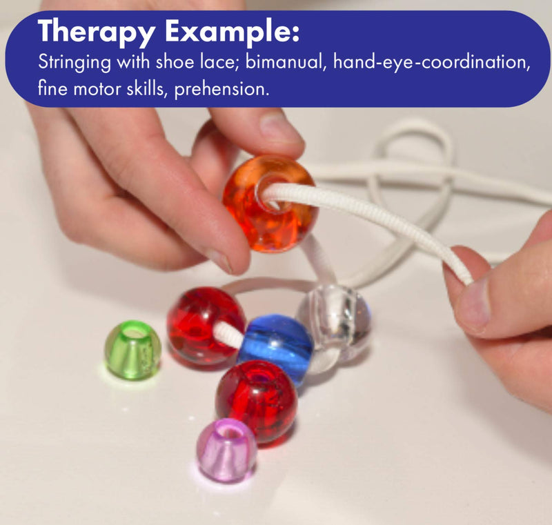 [Australia] - Beautiful Large Translucent Acrylic Beads - for Crafts or Hand Therapy 