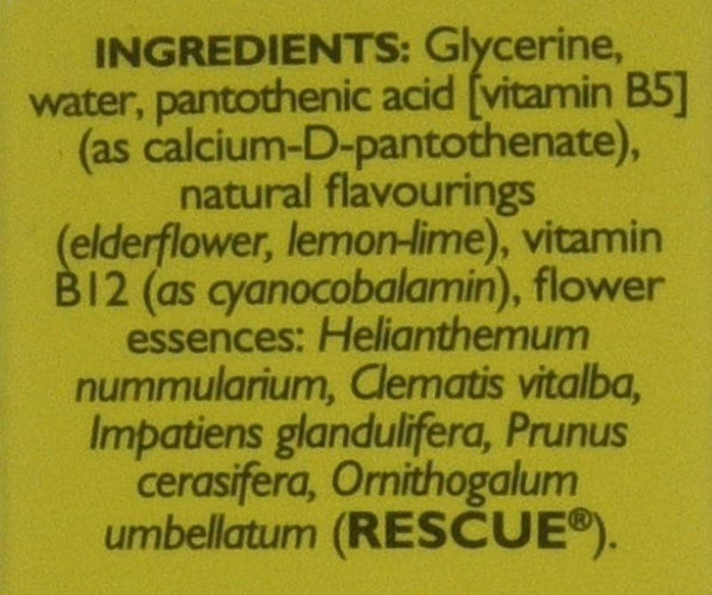 [Australia] - Nelsons Rescue Remedy Plus Dropper, Flower Essences, B Vitamins, Emotional Wellness and Balance, Alcohol Free, Easy To Use Format 1 Dropper Bottle x 20 ml 