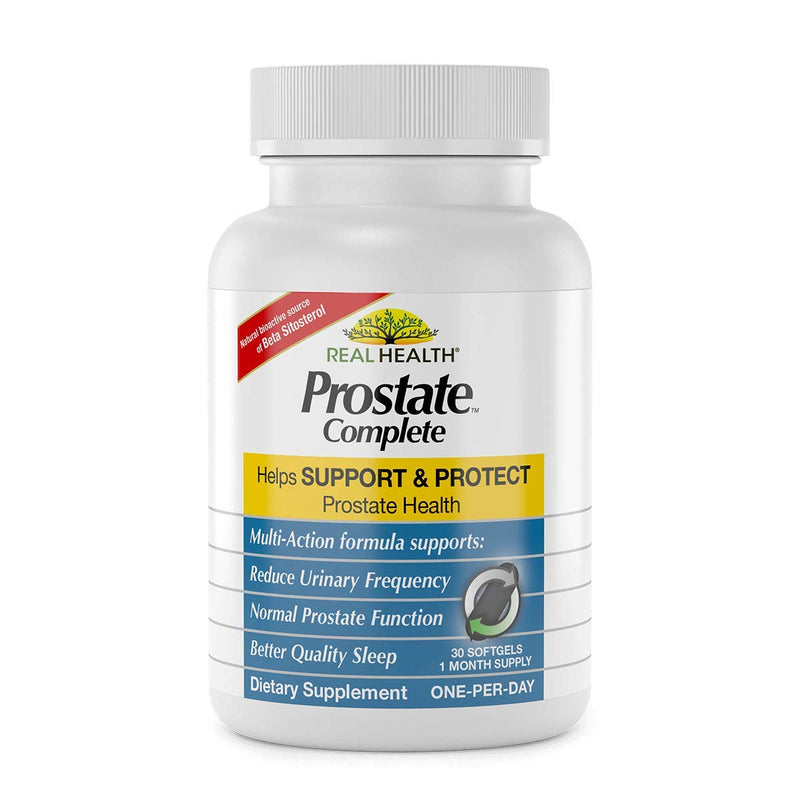 [Australia] - Real Health Prostate Complete, 30 Softgels 30 Count (Pack of 1) 