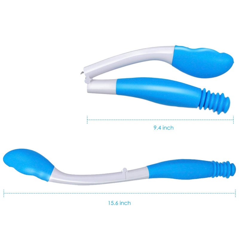 [Australia] - Toilet Aids for Disabled and Elderly, Foldable Toilet Aids Tools Bottom Wiper, Toilet Aids Tools Long Comfort Wipe, for Seniors and Handicap Obese People 