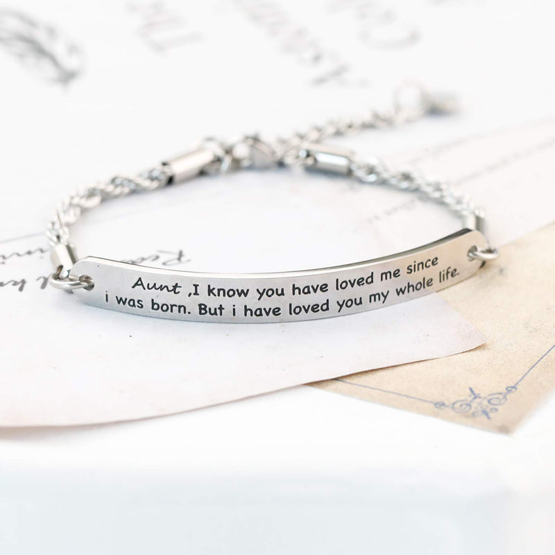 [Australia] - G-Ahora Mom Aunt Nana Jewelry Mother Bracelet Best Aunt Jewelry Nana Apppreciation Gift Generation Gift for Mimi Aunt Mom aunt bracelet 