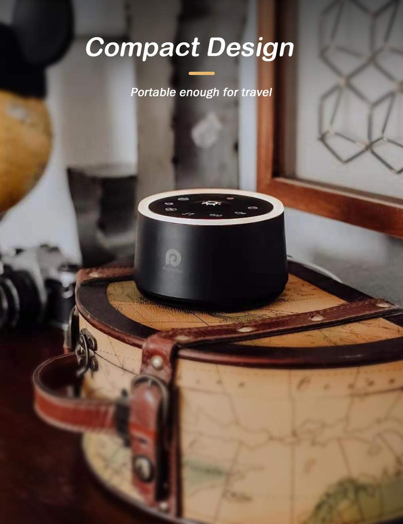 [Australia] - White Noise Machine - Dreamegg Sound Machine for Baby Kid Adult, Noise Machine for Sleeping with 24 Calming Sound, Ambient Nightlight, Continuous or Timer, Loud Sleep Machine for Home Nursery Office 
