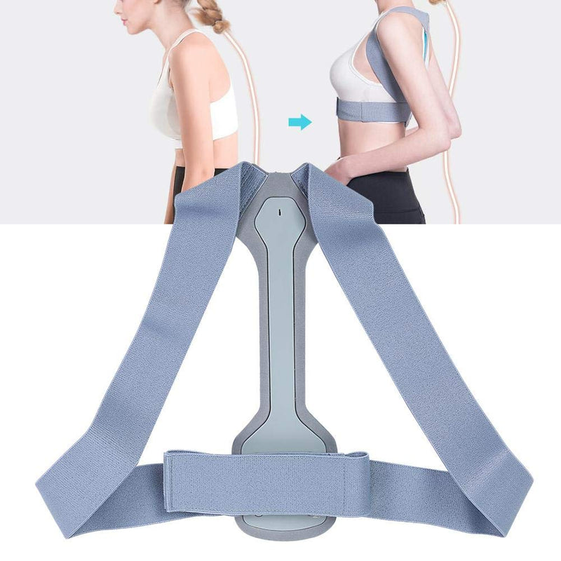 [Australia] - Posture Corrector, Adjustable Back Brace for Back Support Shoulder Brace Belt for Relieve Shoulder and Waist Pain Improve Posture, Unisex(S) S 