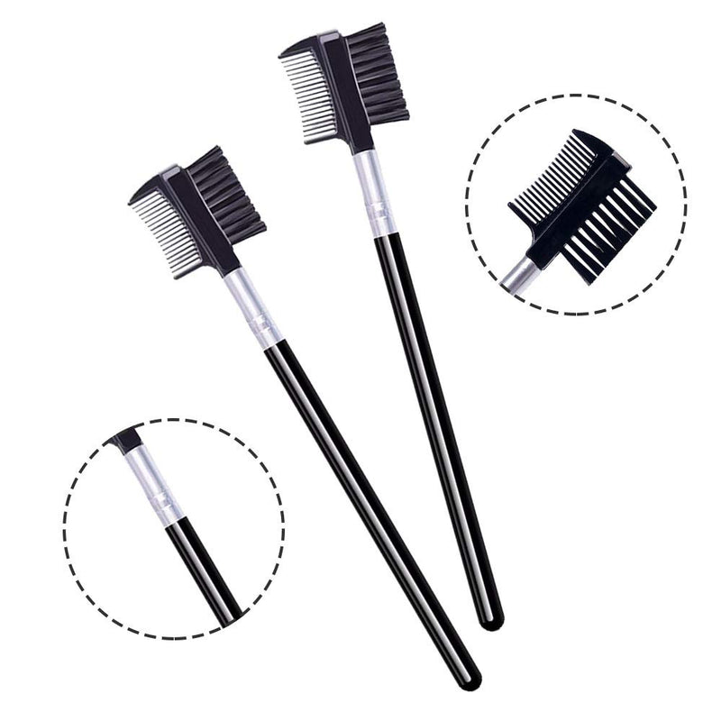 [Australia] - 5 PCS Eyelash Comb and Eyebrow Brush Comb, Eyebrow Eyelash Brush Makeup Tool for Eyelashes extension 
