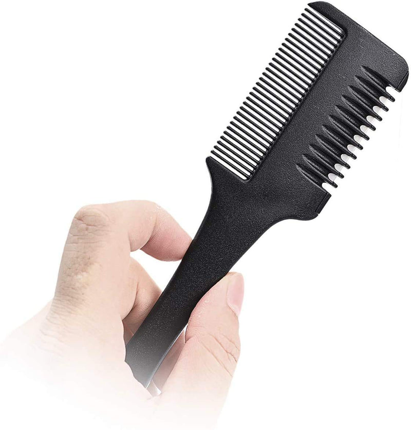 [Australia] - Hair Cutter Comb,Etercycle Hair Thinner Razor Comb with extra 10 Pcs Replacement Razors, Hair Thinning Comb Slim Hair Cutting Trimming Comb Tool for Thin & Thick Hair (1 Pack) 1 Pack 