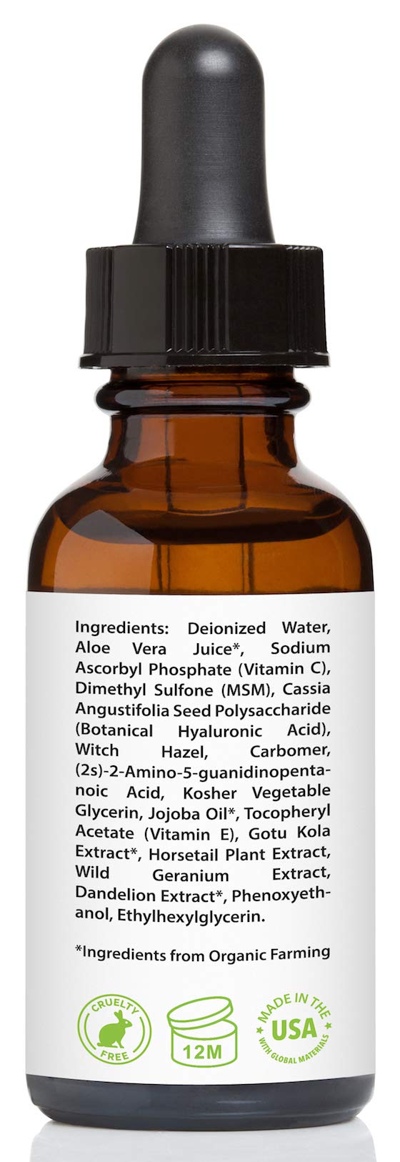 [Australia] - Vitamin C Serum for Face 20% with Hyaluronic Acid & Vitamin E, 1 fl. oz. 
