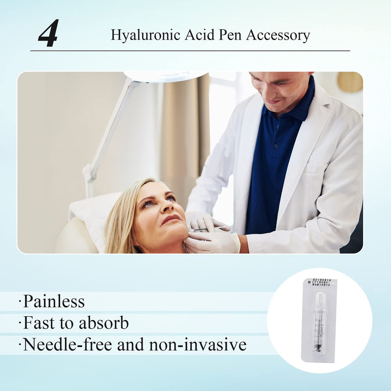 [Australia] - 5pcs 0.3ml Ampoule Head, Hyaluronic Pen Accessory Ampoule Head Needle Head Massage Atomizer Beauty Machine Pen for Lifting Lip Anti Wrinkle Skin Care Tool - Restore Elastic Skin (1#) 