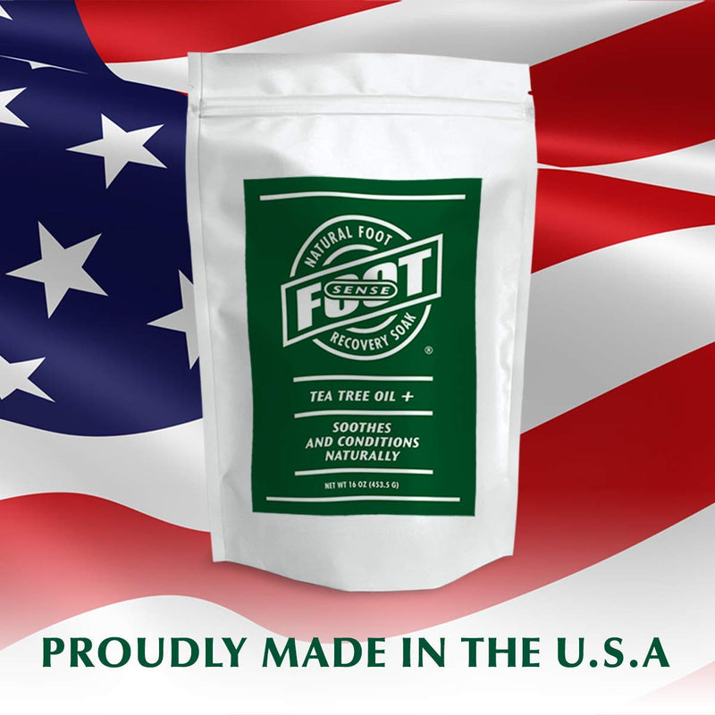 [Australia] - Tea Tree Oil Foot Soak With Epsom Salts, Neem, Lavender, Eucalyptus, Rosemary Oils - Soaks Away Athletes Foot, Foot Odor. Softens, Cleans, Protects, Soothes. 