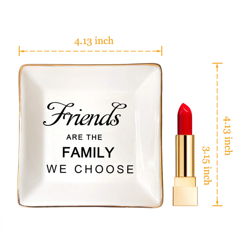 [Australia] - HOME SMILE Birthday Christmas Funny Gifts for Best Friend-Friends are Family We Choose 