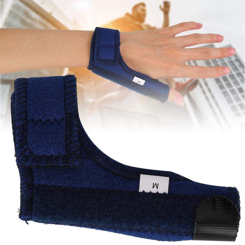 [Australia] - Breathable Thumb Stabilizer Support Brace, Thumb Spica Splint, for Easing Pain Fixing Thumb Knuckle(M) M 