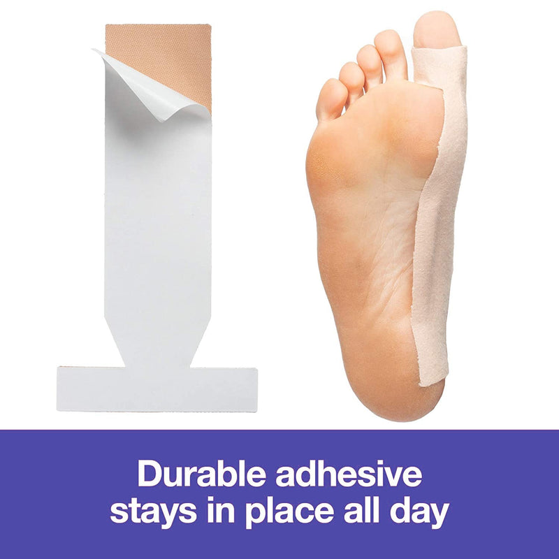 [Australia] - Turf Toe Straps -Heavy Duty Moleskin Brace for Big Toe Injuries - Self Adhesive Toe Straighteners - 5 Pcs 