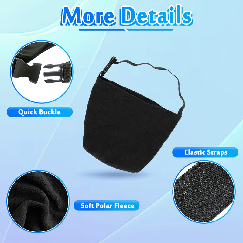 [Australia] - Cast Sock Toe Cover Soft for Foot Warmer Socks Walking Boot Broken Toe Ankle Orthotic Sock Protector Accessories After Surgery Orthopedic Boot Sock Leg Cast Covers (1 PCS) Black 