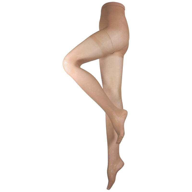 [Australia] - Truform Women's Compression Pantyhose, 20-30 mmHg, Opaque Hosiery Support Shaping Tights, Beige, Large 