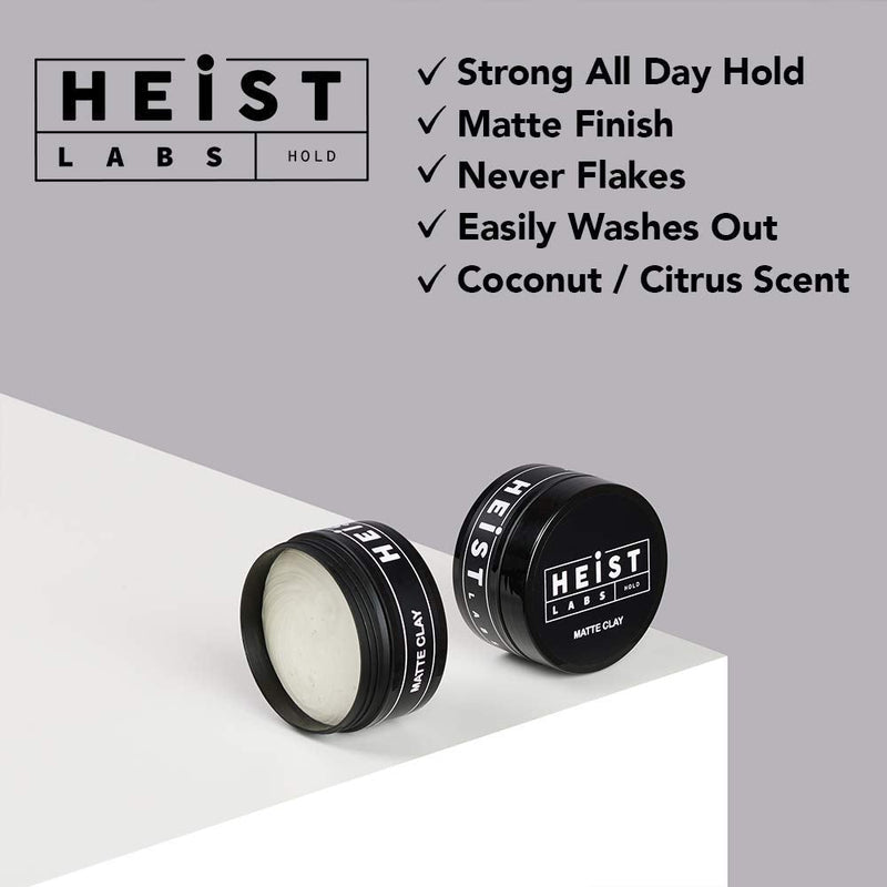 [Australia] - Matte Clay | Heist Labs | Strong Hold and Definition (100ml) 