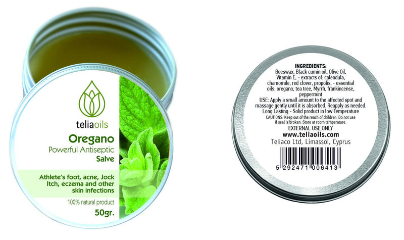 [Australia] - Oregano soothing multi purpose Balm –Fast acting for Athletes Foot, Jock Itch, Nail Issues, Rash, Skin Irritation - Ointment for Dry, Itchy Skin - Foot & Body Balm with Oregano essential oil 1.7Oz 