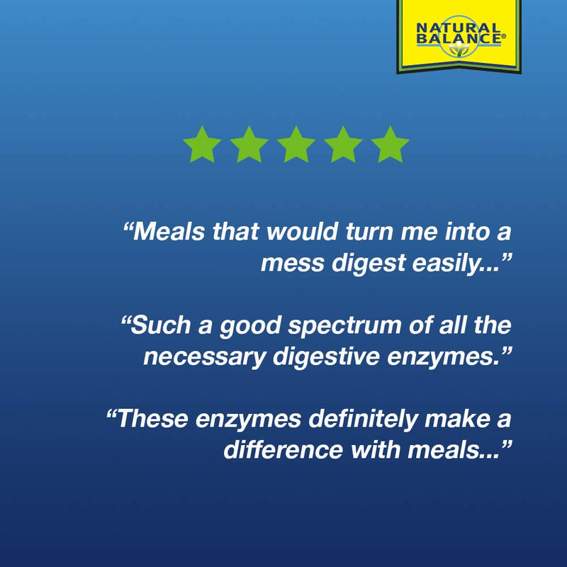 [Australia] - Natural Balance Fast Food Enzymes, 90-Capsules 90 Count (Pack of 1) 