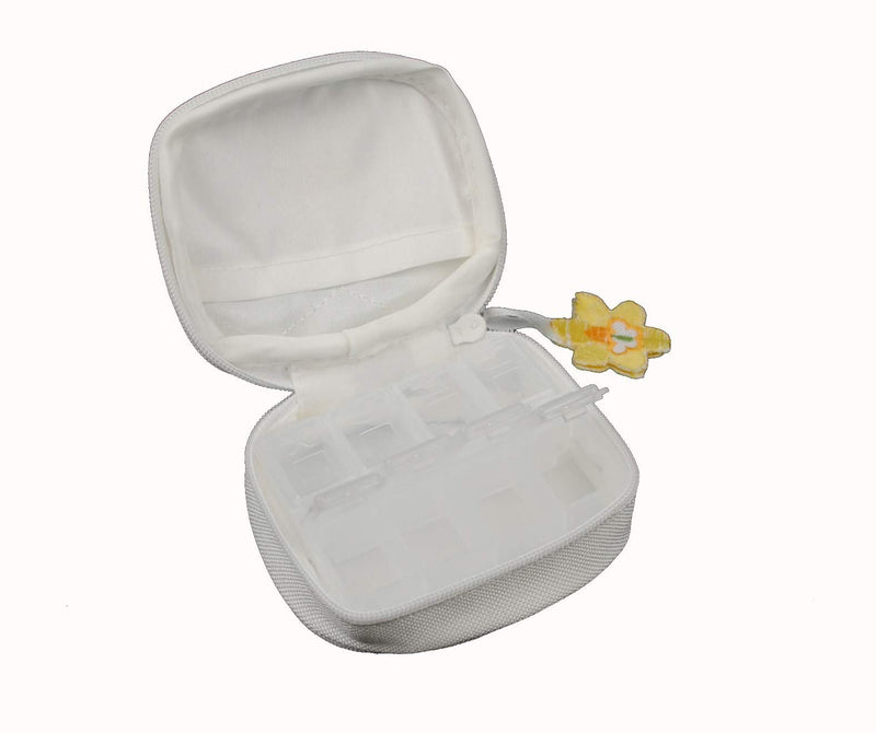 [Australia] - Justina Claire Pill Box Purse in a Daffodil Design 