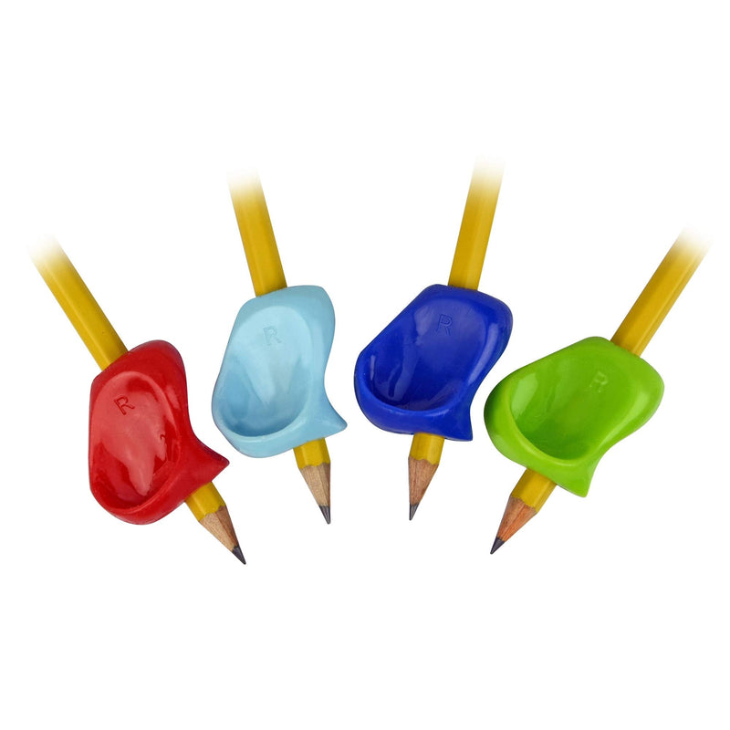 [Australia] - The Pencil Grip Pinch Grip, Ergonomic Writing Aid, Gloss Colored Pencil Grips, 6 Count - TPG-12706 