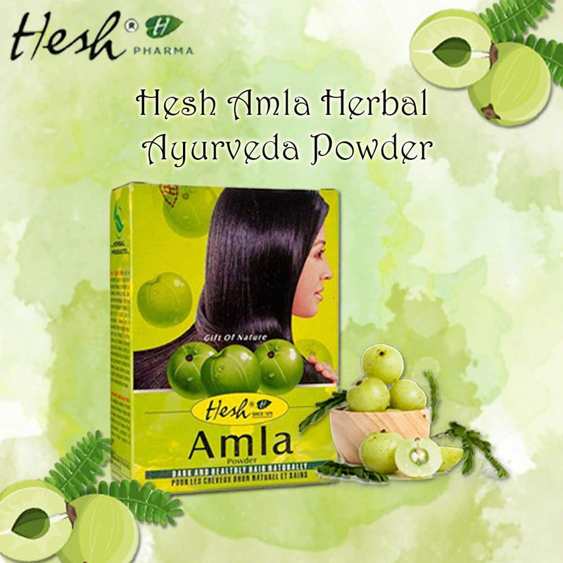 [Australia] - Hesh Pharma Amla Hair Powder 3.5oz powder 