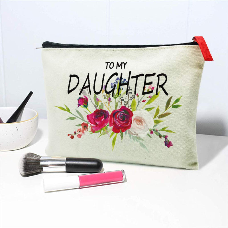 [Australia] - Bag Gift for Daughter - Graduation Birthday Christmas Gift for Daughter - Canvas Cosmetic Bag 