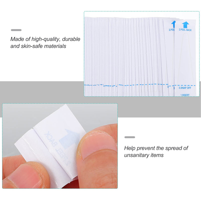 [Australia] - Baluue 100pcs Thermo- Meter Probe Covers Disposable Universal Digital Oral Rectal- Covers Refill Sleeve Replacement 