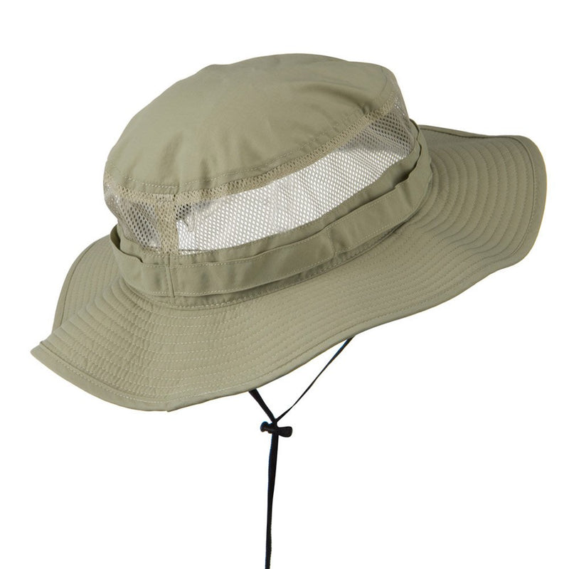 [Australia] - e4Hats.com Big Size Taslon UV Bucket Hat X-Large-XX-Large Khaki 