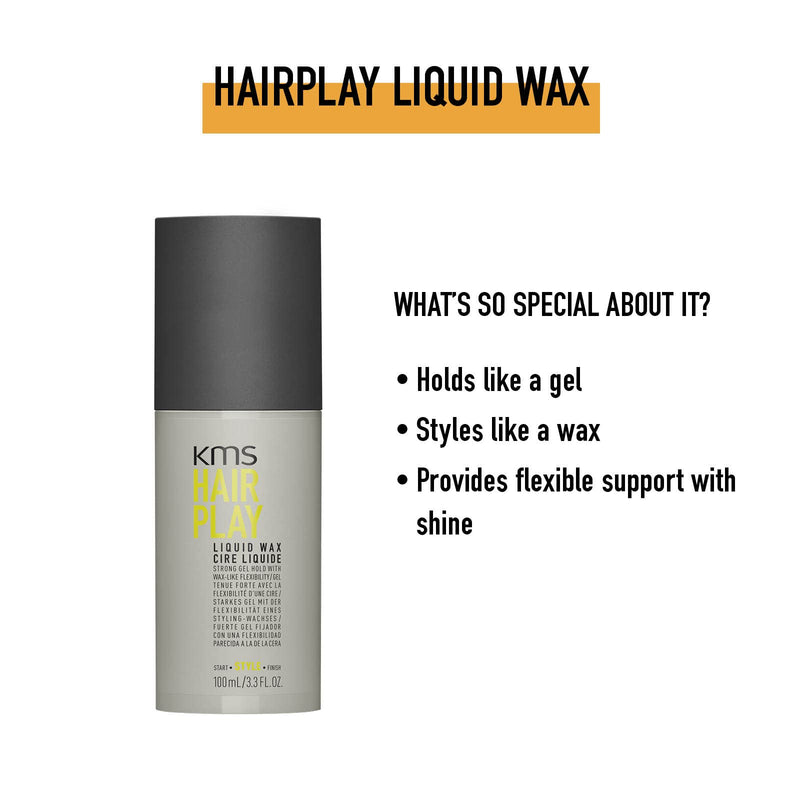 [Australia] - KMS Hair Play Liquid Wax, 100 ml 