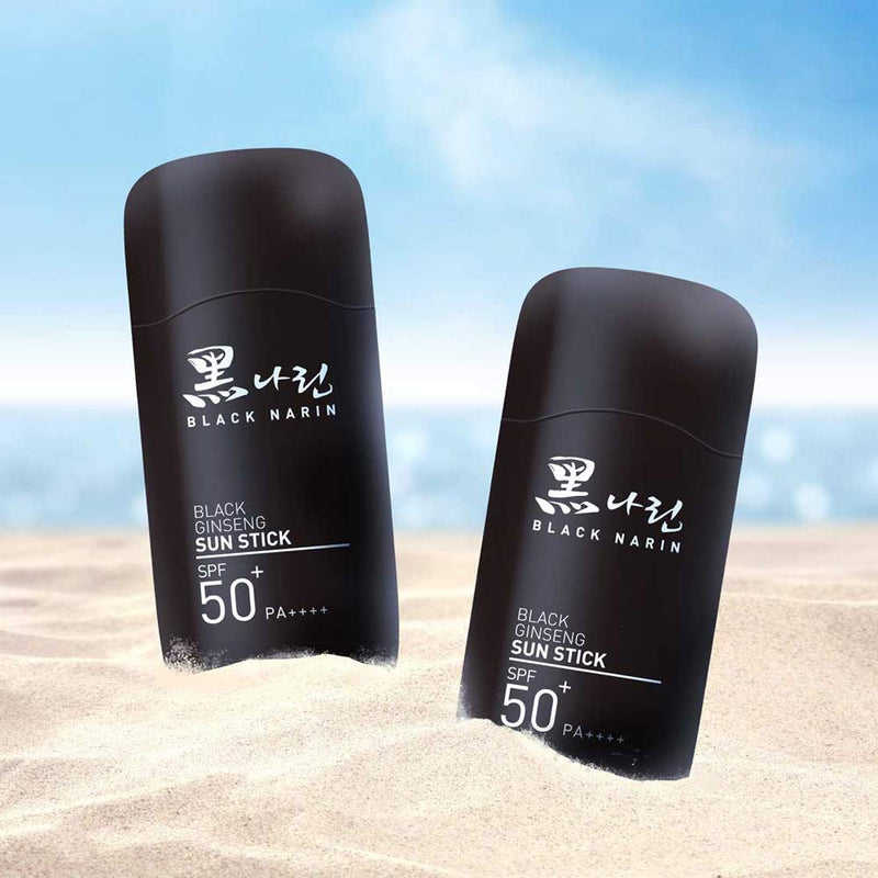 [Australia] - [BLACK NARIN] Black Ginseng Sun Stick / SPF 50+ PA++++ / Wrinkle Care / Korea 