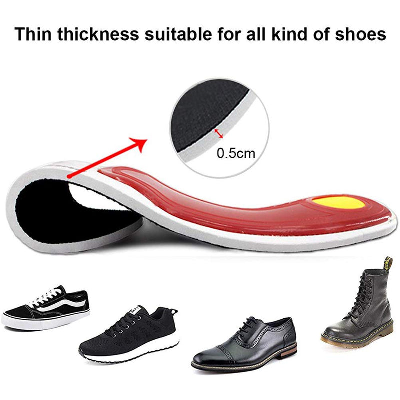 [Australia] - Ailaka High Arch Support Shoe Insoles Inserts for Flat Feet - Orthotic Insoles High Arch for Men Women Arch Pain, Plantar Fasciitis Relief Insoles 7/10.5 UK 