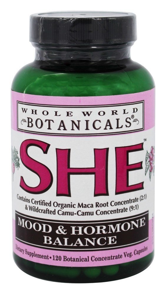 [Australia] - Whole World Botanicals, She Mood Hormone Balance, 120 Capsules 
