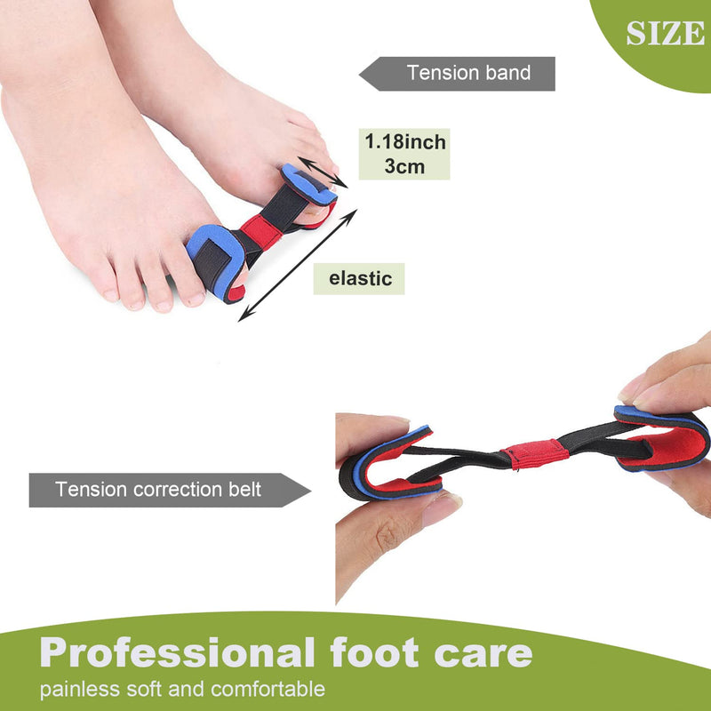 [Australia] - AWAVM 3-piece hallux valgus correction kit contains hallux valgus correction thumb valgus orthopaedic socks, day and night, toe separator, silicone separator 