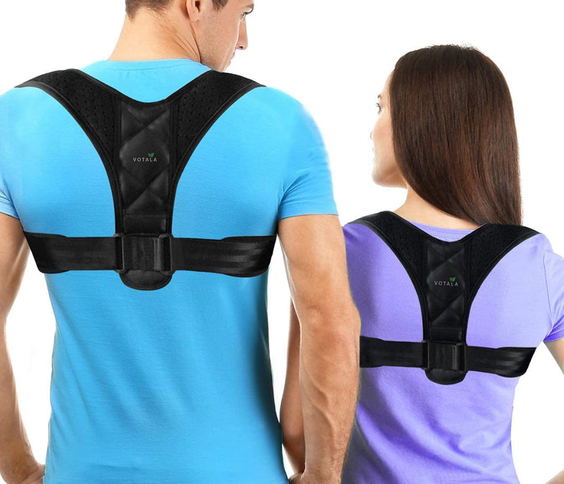 [Australia] - Posture Corrector for Women and Men, Adjustable Back Straightener and Providing Pain Relief from Neck, Back & Shoulder, Breathable Back Support straightener - Regular 
