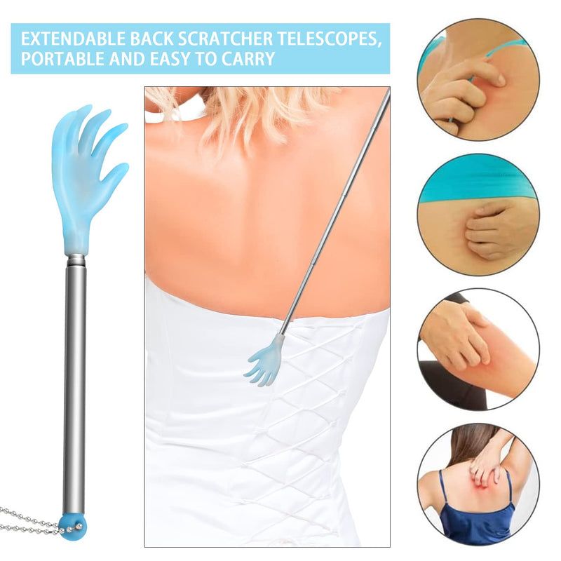 [Australia] - Back Scratcher Extendable Back Scratchers Portable Backscratchers Telescoping Backscratcher Back Massager Tool for Eliminating Back Itching for Women Men Adults 