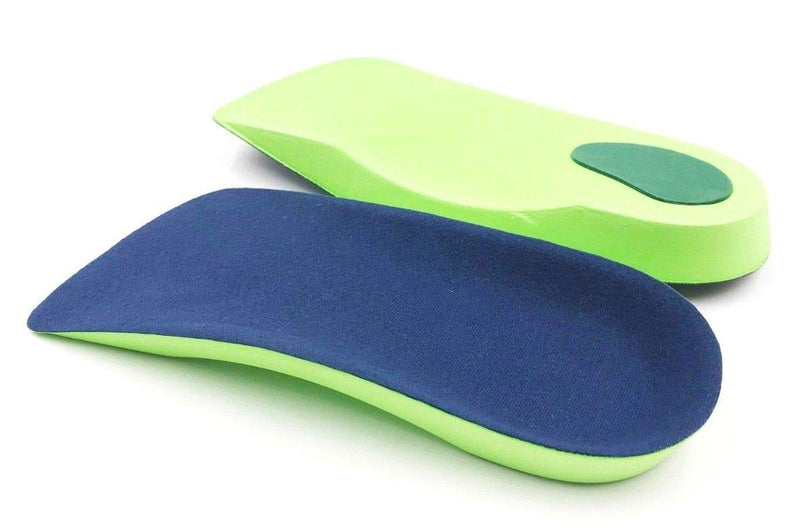 [Australia] - Plantar Fasciitis Orthotic 3/4 Insoles Arch Support Shoe Boot Inserts Women Men Insole Flat Feet Insert UK 9 - 10.5 