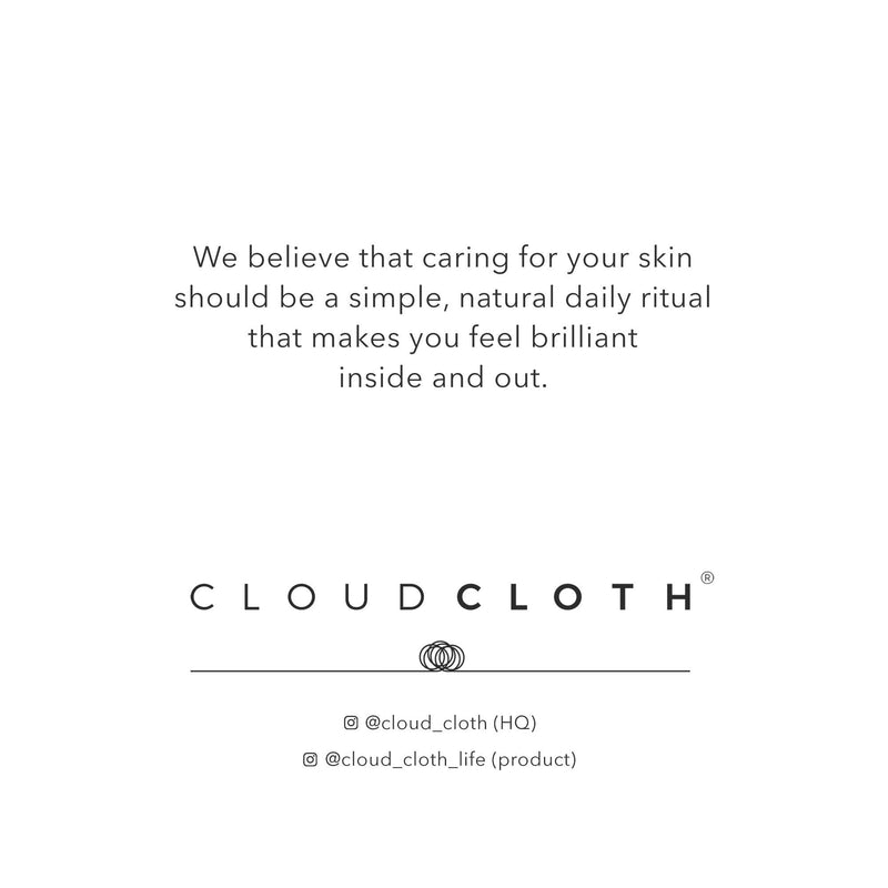 [Australia] - NEW CloudCloth¬Æ Reusable Organic Dual Effect Muslin Organic Cotton Cleansing Cloths 