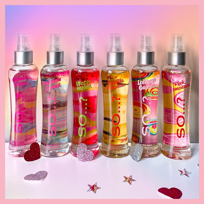 [Australia] - So…? Body Mist By Womens Body Mist Fragrance Spray 100, Strawberry & Cream, 100 ml 